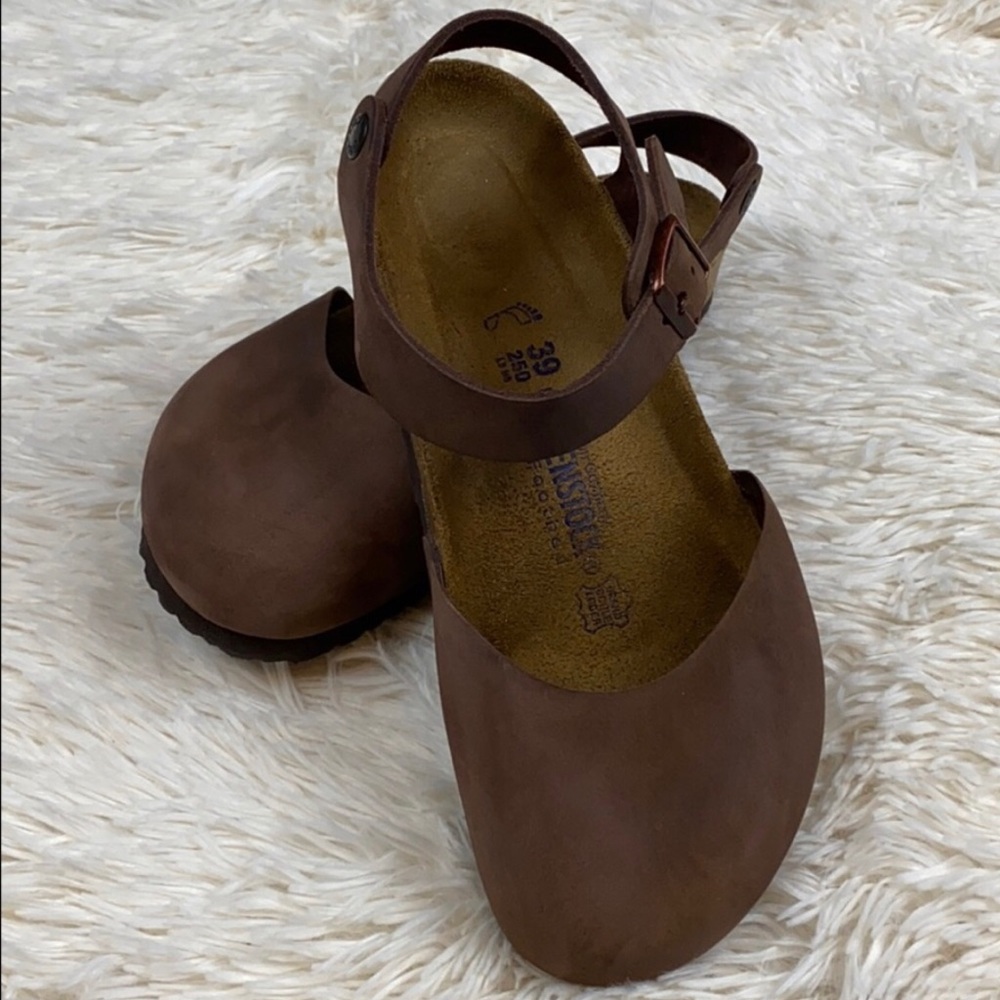 RARE Birkenstock Messina Leather Clog SIZE 39